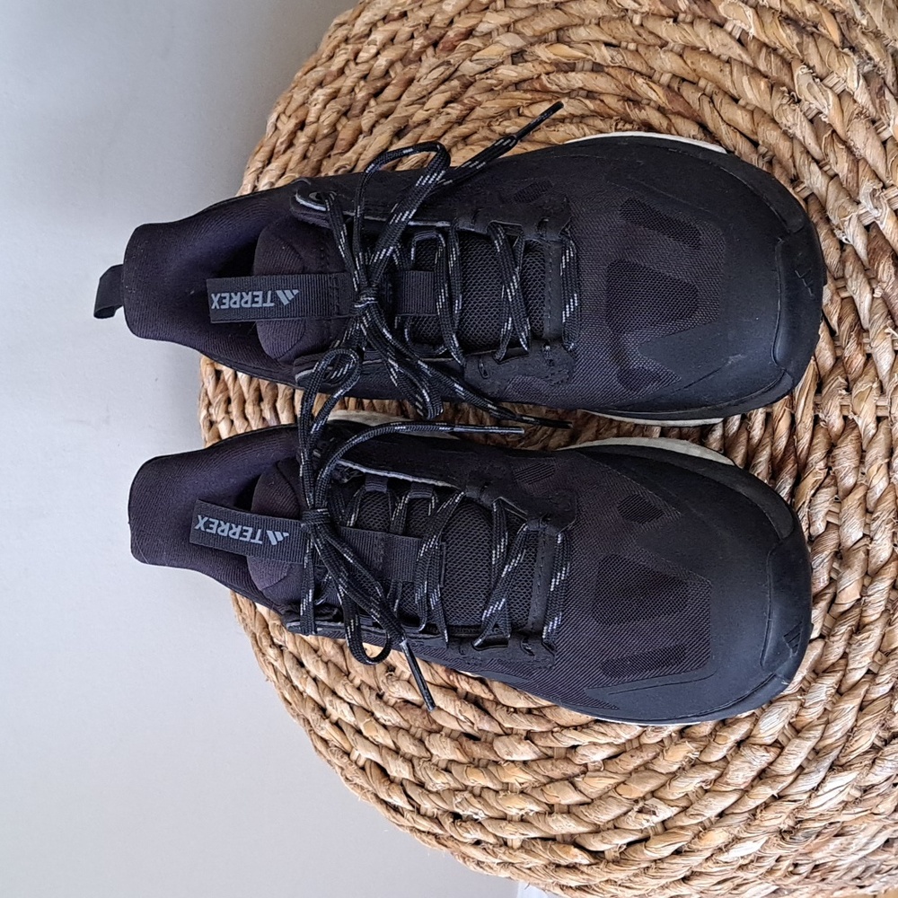 Adidas Womens Terrex Free Hiker 2.0 Low Hiking/Trail Sneakers Core Black S-6.5 - Picture 4 of 10